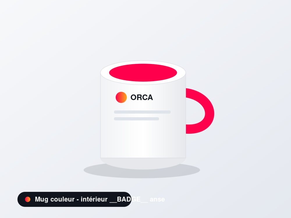 Mug personnalisé Couleur — paiement à la livraison