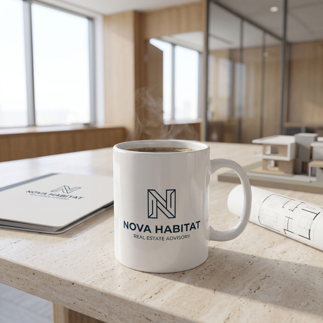Mug personnalisé Nova — livraison 58 wilayas Algérie