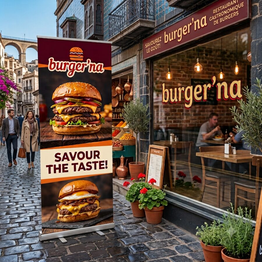Roll-up Standard lourd 120×200 cm — Orca Media